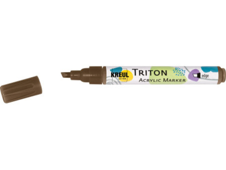 KREUL Marqueur acrylique TRITON Acrylic Marker, brun havane