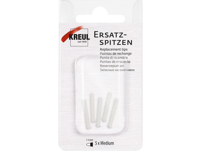 KREUL Pointes de rechange pour TRITON Acrylic Marker, médium