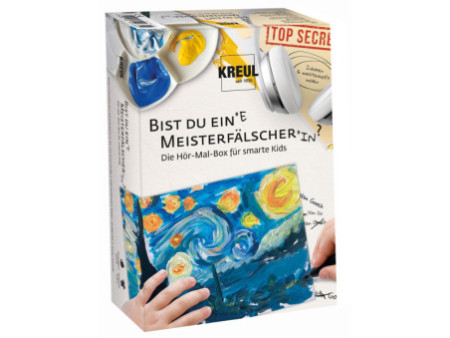 KREUL Kit créatif 'Boîte du maître faussaire Nuit étoilée'