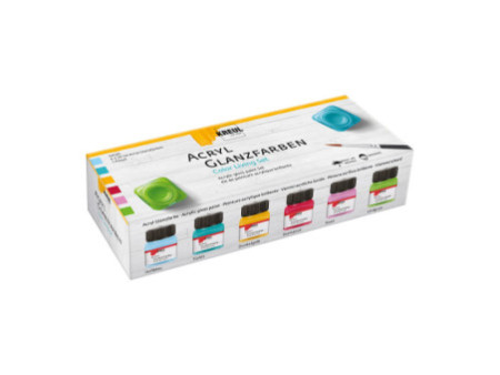 KREUL Set de Peinture acrylique brillante, Color Living