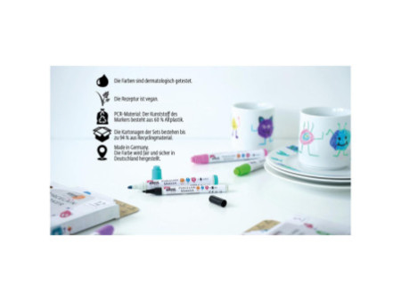 KREUL Marqueur pour porcelaine medium 'Junior'