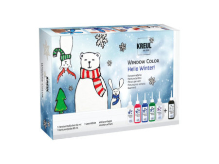 KREUL Window Color 'Hello Winter', kit