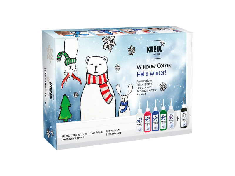 KREUL Window Color 'Hello Winter', kit