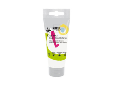 KREUL Kids Art Peinture d'artiste pour enfants, 75 ml, blanc