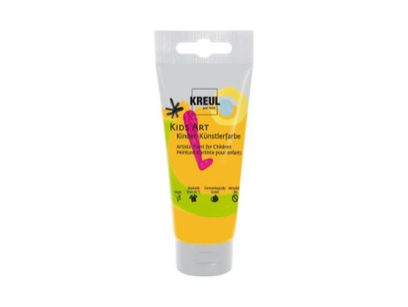 KREUL Kids Art Peinture d'artiste pour enfants, 75 ml, jaune