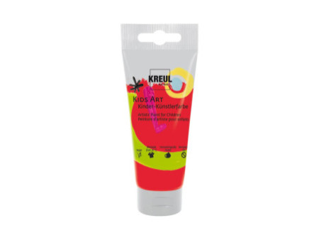 KREUL Kids Art Peinture d'artiste pour enfants, 75 ml, rouge