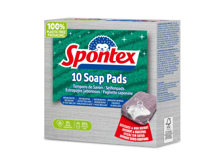 Spontex Tampon de savon, pack de 10