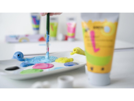 KREUL Kids Art Peinture d'artiste pour enfants, 75 ml, bleu