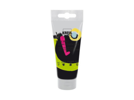 KREUL Kids Art Peinture d'artiste pour enfants, 75 ml, noir