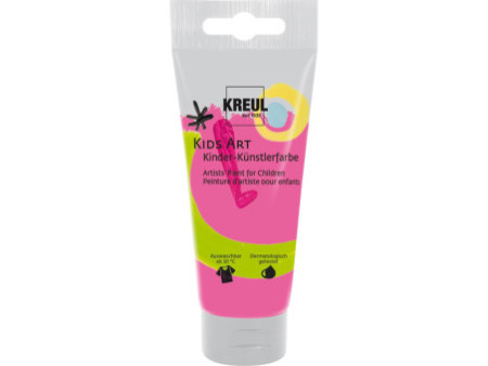 KREUL Kids Art Peinture d'artiste pour enfants, 75 ml, rose