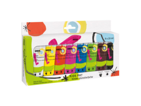 KREUL Kids Art Peinture d'artiste pour enfants, 20 ml, set