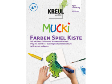 KREUL Feutre aquarelle 'MUCKI', set mallette de jeu peinture