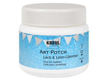 KREUL Vernis et colle pour serviettes ART POTCH, scintillant