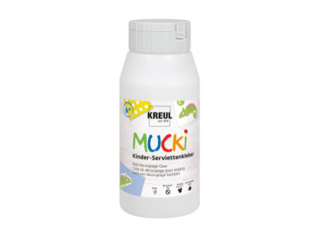 KREUL Colle à serviettes pour enfants 'MUCKI', 750 ml
