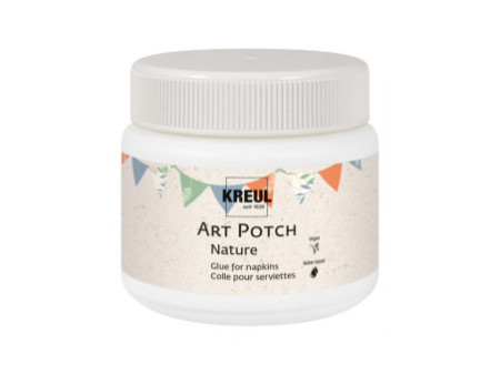 KREUL Colle & vernis pour serviettes ART POTCH Nature 150 ml