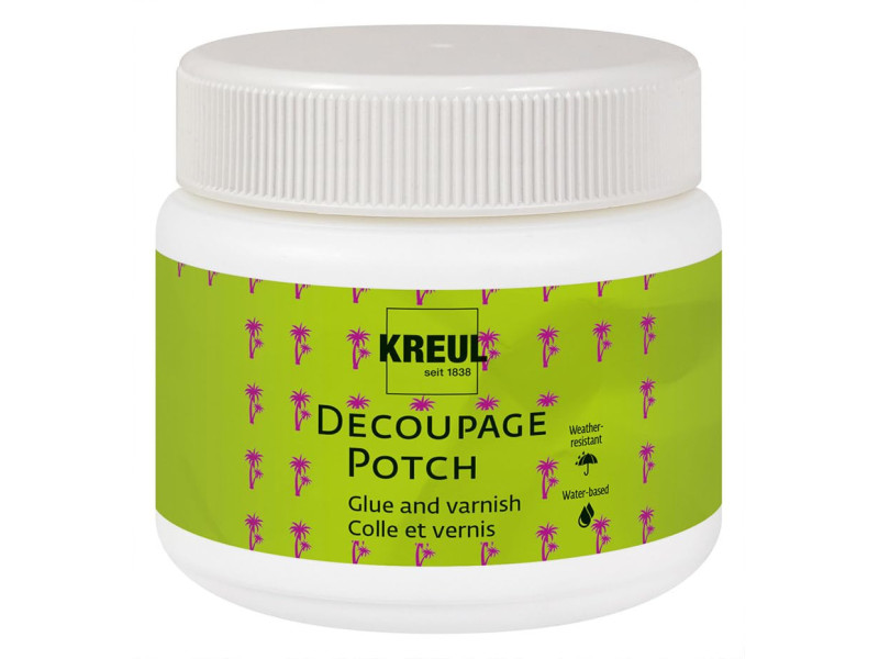 KREUL Colle & vernis DECOUPAGE POTCH, 150 ml