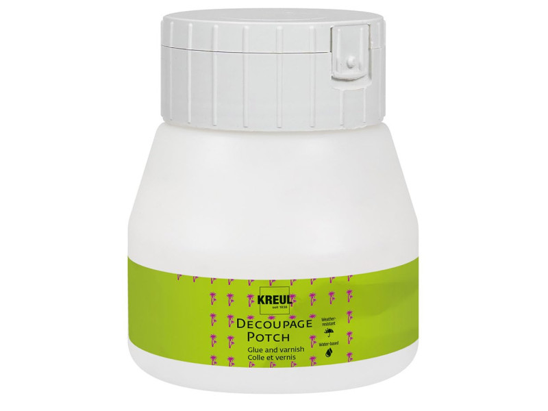 KREUL Colle & vernis DECOUPAGE POTCH, 250 ml