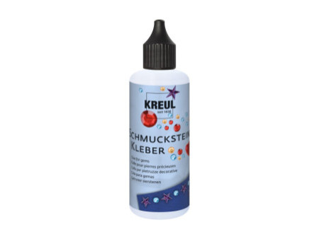 KREUL Colle pour pierres décoratives, flacon de 80 ml