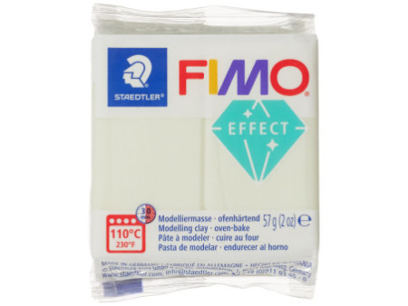 FIMO Pâte à modeler EFFECT, à cuire, lumière nocturne, 57 g