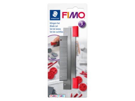 FIMO Couteau, set de couteau à 3 lames pour pâte à modeler
