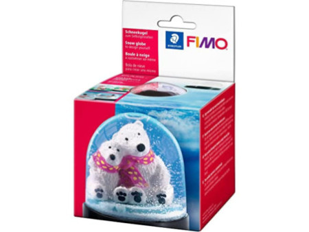 FIMO Boule de neige, rond, diamètre: 90 mm, hauteur: 75 mm