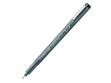 STAEDTLER Feutre à pigment, noir, largeur du tracé: 0,4 mm