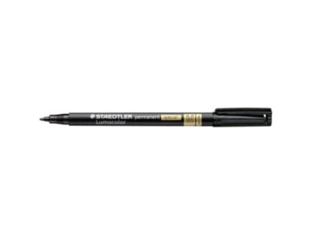 STAEDTLER Marqueur permanent 319M Lumocolor spécial, noir