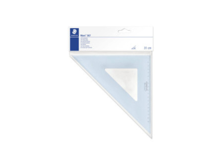 STAEDTLER Equerre Mars, 45 degrés, hypothénuse: 320 mm