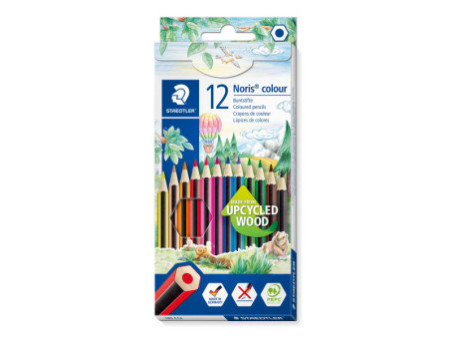 STAEDTLER Crayon de couleur Noris Colour, étui carton de 12