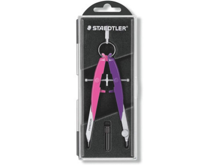 STAEDTLER Compas de précision Mars Comfort Neon, rose/violet