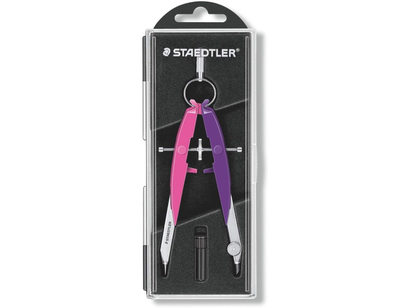 STAEDTLER Compas de précision Mars Comfort Neon, rose/violet