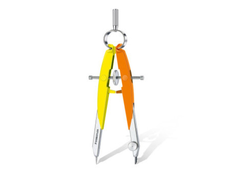 STAEDTLER Compas de précision Mars Comfort Neon,jaune/orange