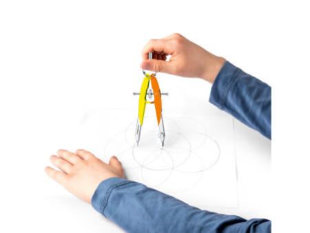 STAEDTLER Compas de précision Mars Comfort Neon,jaune/orange