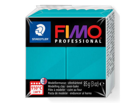 FIMO PROFESSIONAL Pâte à modeler, à cuire au four, turquoise