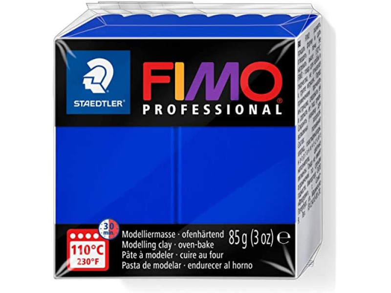 FIMO PROFESSIONAL Pâte à modeler, 85 g, ultra marin