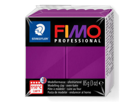 FIMO PROFESSIONAL Pâte à modeler, à cuire au four, violet