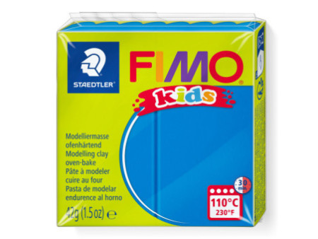 FIMO kids Pâte à modeler, à cuire au four, 42 g, bleu
