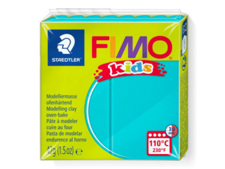 FIMO kids Pâte à modeler, à cuire au four, 42 g, turquoise