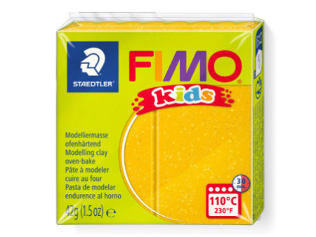 FIMO Pâte à modeler, à cuire, 42 g, or scintillant