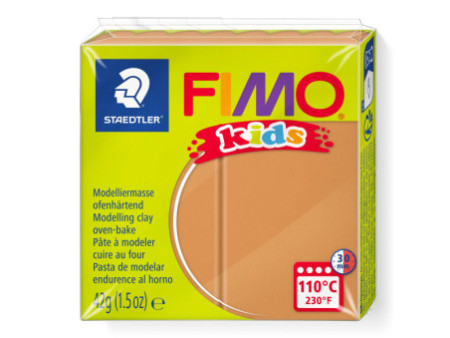 FIMO kids Pâte à modeler, à cuire au four, marron claire, 42