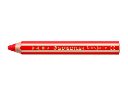 STAEDTLER Crayon de couleur hexagonal Noris junior,étui de 6