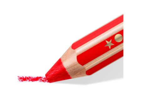 STAEDTLER Crayon de couleur hexagonal Noris junior, étui