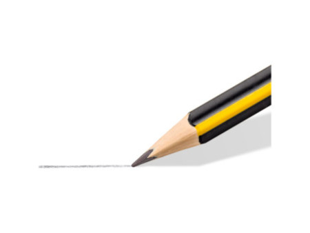 STAEDTLER Crayon graphite Noris, degré dureté: HB, pot de 72