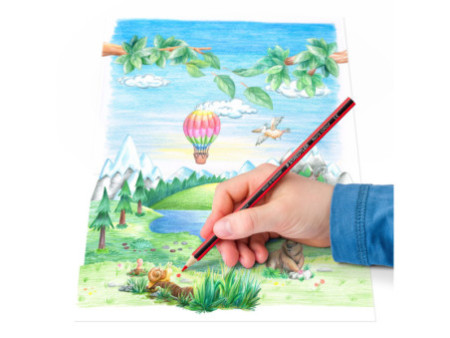 STAEDTLER Crayon de couleur Noris Colour, étui carton de 36