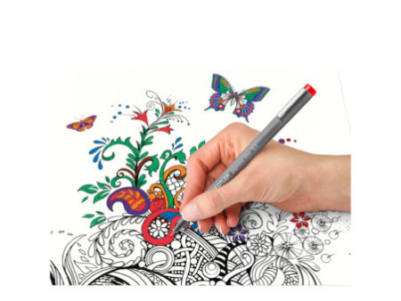 STAEDTLER Feutre à pigment, étui de 6