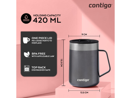Contigo Gobelet isotherme Streeterville DESK MUG 420ml Sake