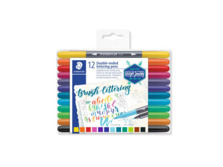 STAEDTLER Feutre calligraphie double pointe Design Journey