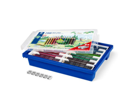 STAEDTLER Crayon de couleur Noris Colour, boîte de 288
