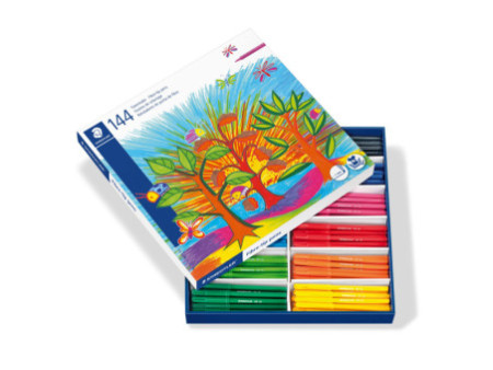 STAEDTLER Feutre de coloriage Noris, boîte de 144