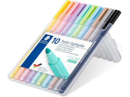 STAEDTLER Surligneur 'triplus highlighter', étui de 10